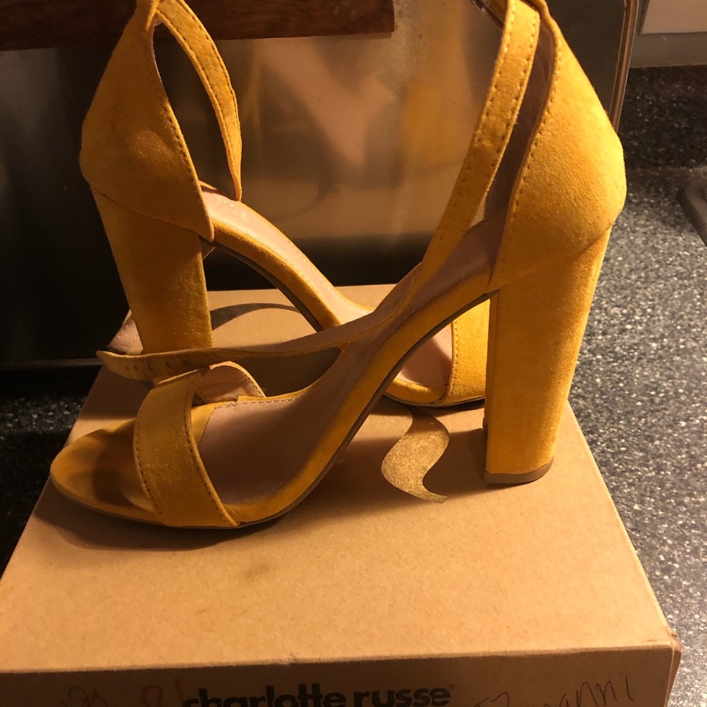 Suede shoes